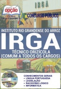 Baixar Apostila Concurso IRGA 2016: TÉCNICO ORIZÍCOLA pdf, epub, eBook