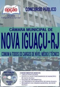Baixar Apostila Câmara Municipal de Nova Iguaçu-RJ: COMUM A TODOS OS CARGOS DE NÍVEL MÉDIO E TÉCNICO pdf, epub, eBook