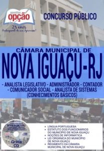 Baixar Apostila Câmara Municipal de Nova Iguaçu-RJ: CONHECIMENTOS BÁSICOS DE NÍVEL SUPERIOR pdf, epub, eBook