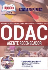 Baixar Apostila Organização do Aluno Consciente (ODAC): AGENTE RECENSEADOR pdf, epub, eBook