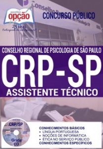 Baixar Apostila Concurso CRP SP 2016: ASSISTENTE TÉCNICO pdf, epub, eBook