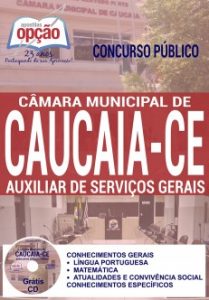 Baixar Apostila Câmara Municipal de Caucaia – CE: AUXILIAR DE SERVIÇOS GERAIS pdf, epub, eBook
