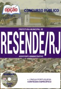 Baixar Apostila Prefeitura Municipal de Resende / RJ: ASSISTENTE ADMINISTRATIVO pdf, epub, eBook