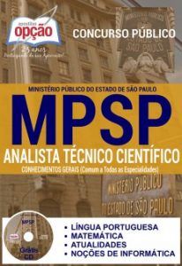 Baixar Apostila Ministério Público / SP (MP/SP): ANALISTA TÉCNICO CIENTÍFICO – CONHECIMENTOS GERAIS pdf, epub, eBook