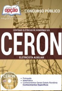 Baixar Apostila Centrais Elétricas de Rondônia S.A. (CERON): ELETRICISTA AUXILIAR pdf, epub, eBook