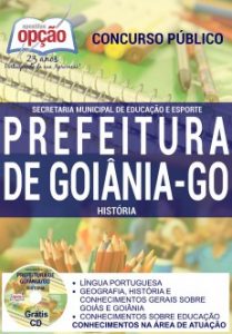 Baixar Apostila Prefeitura de Goiânia / GO: PE II / HISTÓRIA pdf, epub, eBook