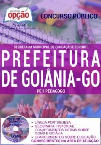 Baixar Apostila Prefeitura de Goiânia / GO: PE II / PEDAGOGO pdf, epub, eBook