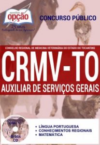 Baixar Apostila Conselho Regional de Medicina Veterinária / TO (CRMV/TO): AUXILIAR DE SERVIÇOS GERAIS pdf, epub, eBook