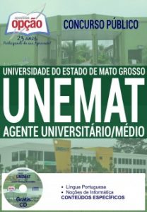 Baixar Apostila UNEMAT: AGENTE UNIVERSITÁRIO / MÉDIO pdf, epub, eBook