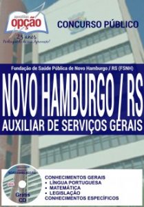 Baixar Apostila Fundação de Saúde Pública de Novo Hamburgo / RS (FSNH): AUXILIAR DE SERVIÇOS GERAIS pdf, epub, eBook