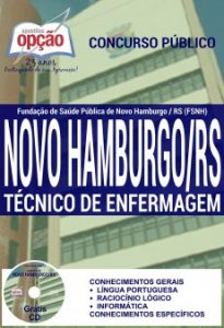 Baixar Apostila Fundação de Saúde Pública de Novo Hamburgo / RS (FSNH): TÉCNICO DE ENFERMAGEM pdf, epub, eBook