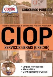 Baixar Apostila Consórcio Intermunicipal do Oeste Paulista – CIOP: SERVIÇOS GERAIS (CRECHE) pdf, epub, eBook