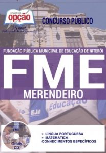 Baixar Apostila Fundação Pública Municipal de Educação de Niterói – FME: MERENDEIRO pdf, epub, eBook