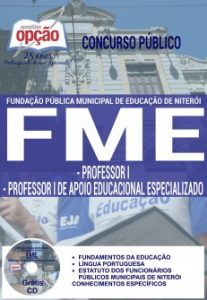 Baixar Apostila Fundação Pública Municipal de Educação de Niterói – FME: PROFESSOR I E PROFESSOR I DE APOIO ED. ESPECIALIZADO pdf, epub, eBook
