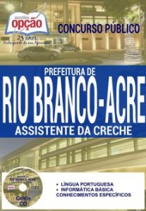 Baixar Apostila Prefeitura de Rio Branco / AC: ASSISTENTE DE CRECHE pdf, epub, eBook
