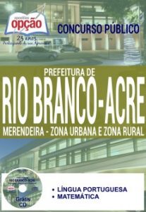Baixar Apostila Prefeitura de Rio Branco / AC: MERENDEIRA – ZONA URBANA E ZONA RURAL pdf, epub, eBook