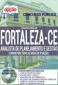 Baixar Apostila Prefeitura de Fortaleza / CE: ANALISTA DE PLANEJAMENTO E GESTÃO (CONTEÚDO COMUM) pdf, epub, eBook