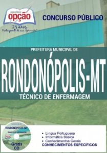 Baixar Apostila Prefeitura Municipal de Rondonópolis / MT: TÉCNICO DE ENFERMAGEM pdf, epub, eBook