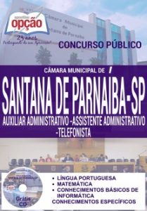 Baixar Apostila Câmara Municipal de Santana de Parnaíba / SP: AUXILIAR ADM / ASSISTENTE ADM / TELEFONISTA pdf, epub, eBook