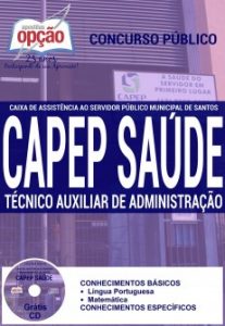 Baixar Apostila CAPEP SAÚDE: TÉCNICO AUXILIAR E ADMINISTRAÇÃO pdf, epub, eBook
