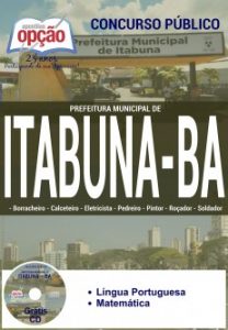 Baixar Apostila Prefeitura Municipal de Itabuna / BA: CARGOS DE NÍVEL FUNDAMENTAL I pdf, epub, eBook