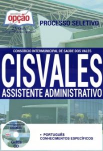 Baixar Apostila CISVALES: ASSISTENTE ADMINISTRATIVO pdf, epub, eBook