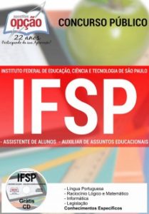 Baixar Apostila Instituto Federal de Educação, Ciência e Tecnologia de São Paulo (IFSP): ASSISTENTE DE ALUNOS E AUXILIAR DE ASSUNTOS EDUCACIONAIS pdf, epub, eBook