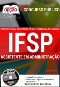 Baixar Apostila Instituto Federal de Educação, Ciência e Tecnologia de São Paulo (IFSP): ASSISTENTE EM ADMINISTRAÇÃO pdf, epub, eBook