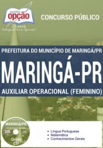 Baixar Apostila Prefeitura do Município de Maringá / PR: AUXILIAR OPERACIONAL (FEMININO) pdf, epub, eBook