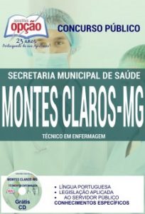 Baixar Apostila Secretaria Municipal de Saúde de Montes Claros / MG: TÉCNICO EM ENFERMAGEM pdf, epub, eBook