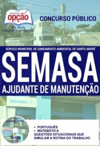 Baixar Apostila SEMASA: AJUDANTE DE MANUTENÇÃO pdf, epub, eBook
