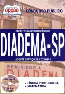 Baixar Apostila Prefeitura do Município de Diadema / SP: AGENTE SERVIÇOS COZINHA I pdf, epub, eBook