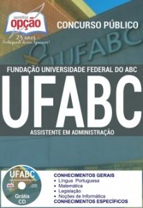 Baixar Apostila Fundação Universidade Federal do ABC: ASSISTENTE EM ADMINISTRAÇÃO pdf, epub, eBook