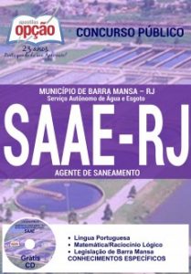 Baixar Apostila Município de Barra Mansa / RJ (SAAE): AGENTE DE SANEAMENTO pdf, epub, eBook
