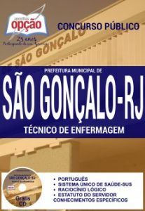 Baixar Apostila Prefeitura de São Gonçalo / RJ: TÉCNICO DE ENFERMAGEM pdf, epub, eBook