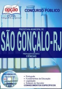 Baixar Apostila Prefeitura Municipal de São Gonçalo / RJ: PROFESSOR DE CIÊNCIAS pdf, epub, eBook