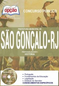 Baixar Apostila Prefeitura Municipal de São Gonçalo / RJ: PROFESSOR DE HISTÓRIA pdf, epub, eBook