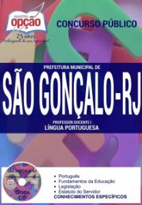 Baixar Apostila Prefeitura Municipal de São Gonçalo / RJ: PROFESSOR DE LÍNGUA PORTUGUESA pdf, epub, eBook