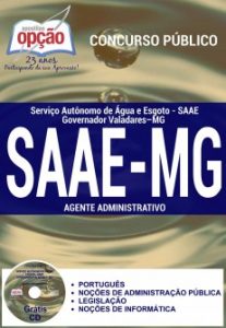 Baixar Apostila SAAE de Governador Valadares / MG: AGENTE ADMINISTRATIVO pdf, epub, eBook