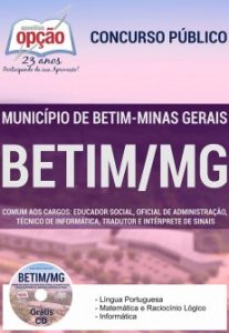 Baixar Apostila Município de Betim / MG: DIVERSOS CARGOS pdf, epub, eBook