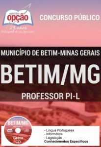 Baixar Apostila Município de Betim / MG: PROFESSOR PI-L pdf, epub, eBook