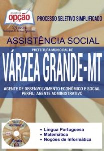 Baixar Apostila Prefeitura Municipal de Várzea Grande / MT (Assistência Social): ADES – AGENTE ADMINISTRATIVO pdf, epub, eBook