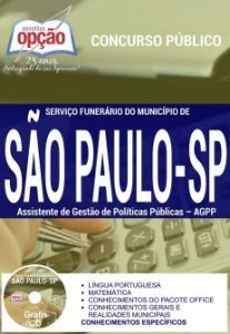 Baixar Apostila Serviço Funerário do Município de São Paulo / SP: ASSISTENTE DE GESTÃO DE POLÍTICAS PÚBLICAS – AGPP pdf, epub, eBook