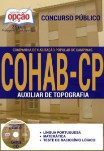 Baixar Apostila COHAB Campinas: AUXILIAR DE TOPOGRAFIA pdf, epub, eBook