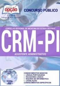 Baixar Apostila Conselho Regional de Medicina do Estado do Piauí (CRM/PI): ASSISTENTE ADMINISTRATIVO pdf, epub, eBook