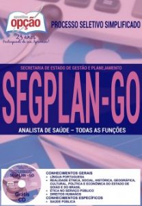 Baixar Apostila Secretaria de Estado de Gestão e Planejamento (SEGPLAN/GO): ANALISTA DE SAÚDE – TODAS AS FUNÇÕES pdf, epub, eBook