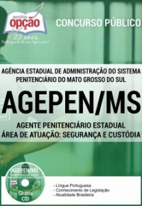 Baixar Apostila AGEPEN / MS: AGENTE PENITENCIÁRIO ESTADUAL – SEGURANÇA E CUSTÓDIA pdf, epub, eBook