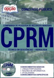 Baixar Apostila Companhia De Pesquisa De Recursos Minerais (CPRM): TÉCNICO EM GEOCIÊNCIAS – HIDROLOGIA pdf, epub, eBook