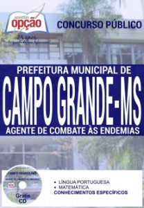 Baixar Apostila Prefeitura de Campo Grande / MS: AGENTE DE COMBATE ÀS ENDEMIAS pdf, epub, eBook