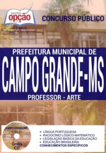 Baixar Apostila Prefeitura de Campo Grande / MS: PROFESSOR – ARTE pdf, epub, eBook